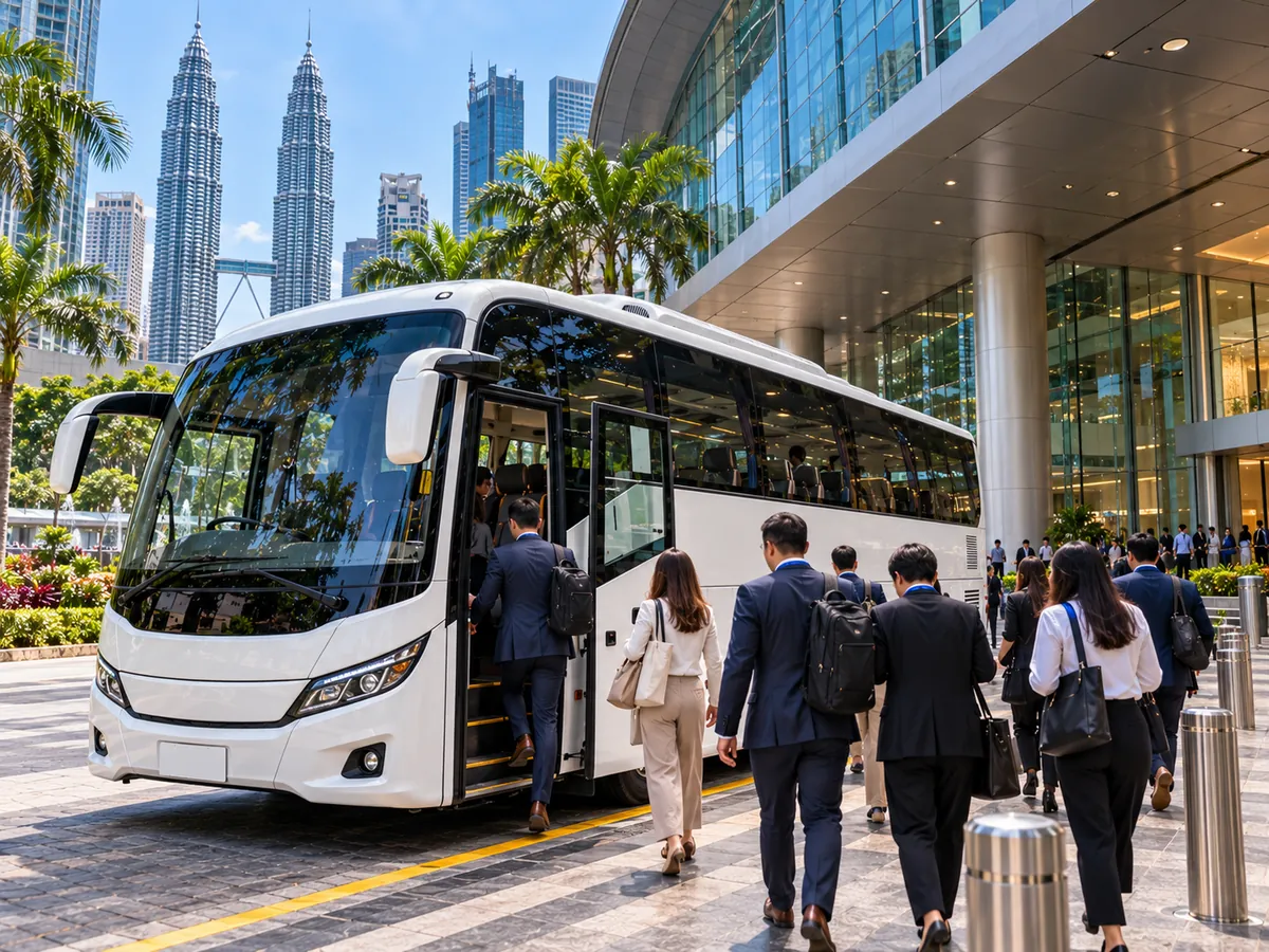 Conference Transport in Kuala Lumpur: KLCC, MITEC and Major Hotels