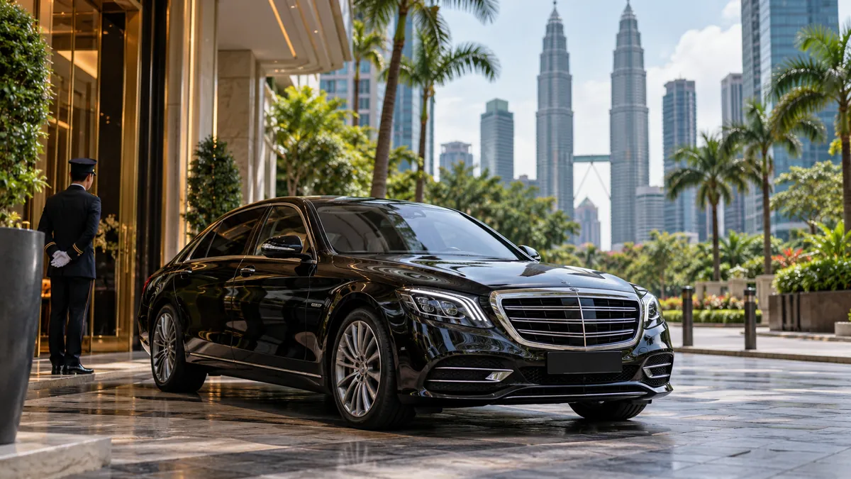 1–4 passengers Executive Car with Driver